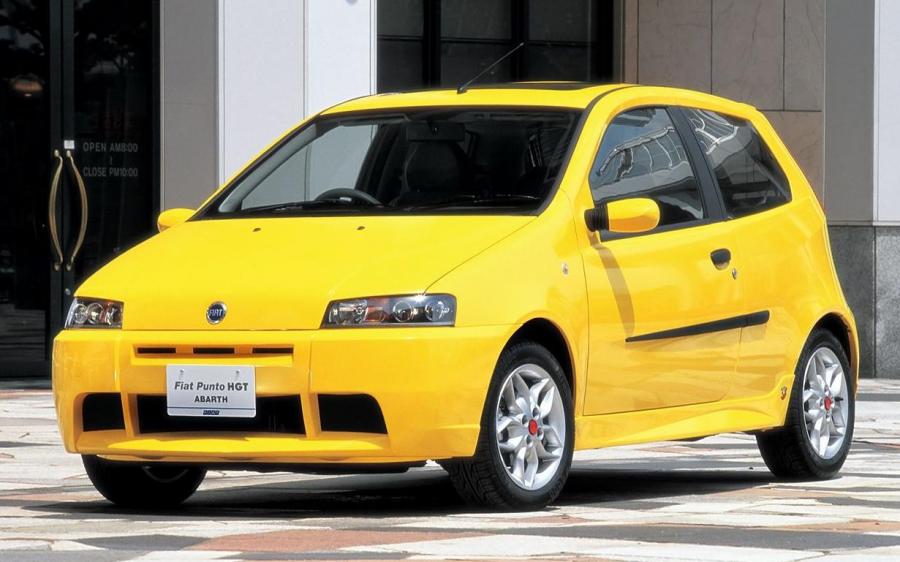 Fiat Punto HGT Abarth (188) (JP) '2001 - 03